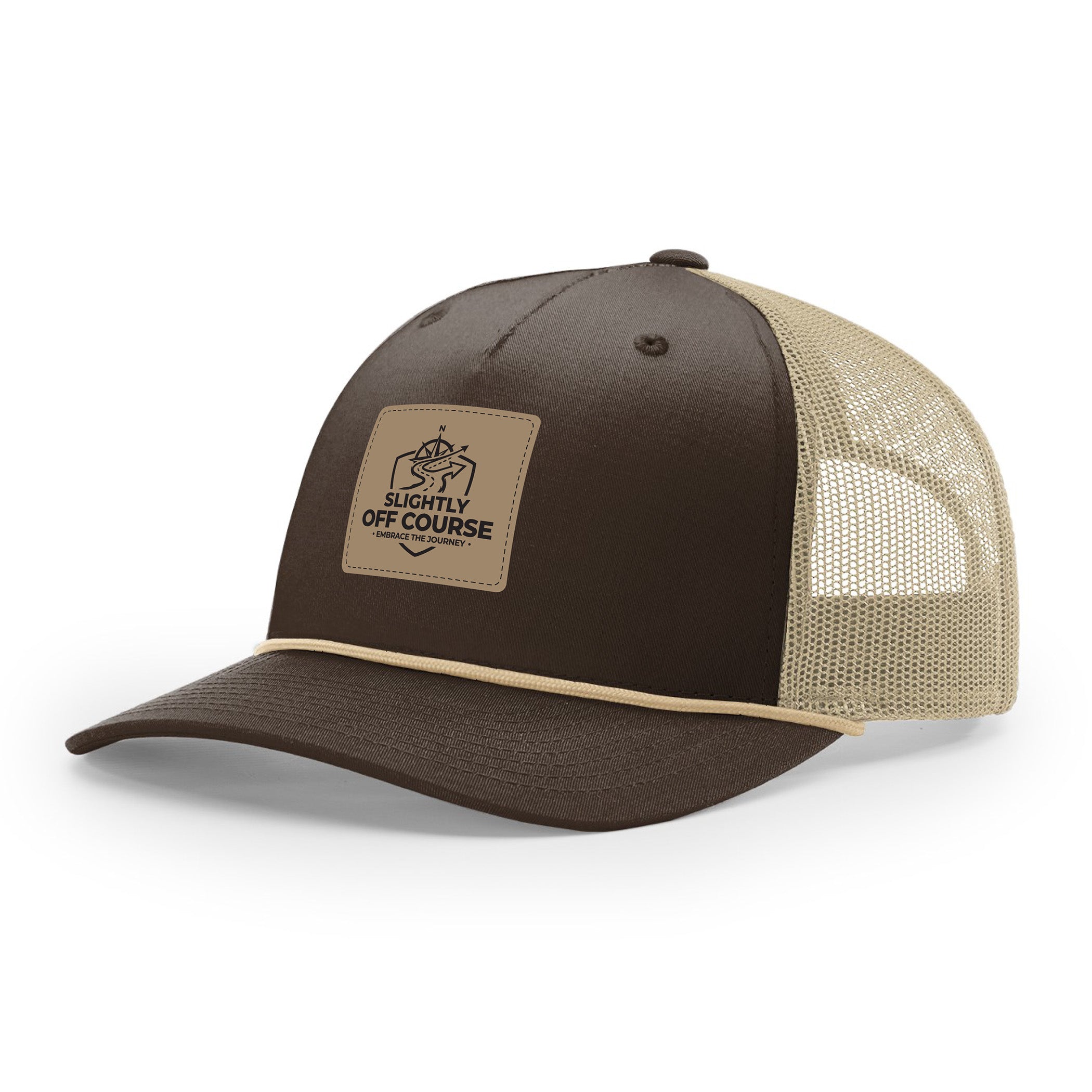 Slightly Off Course - Five-Panel Trucker w/Rope Cap