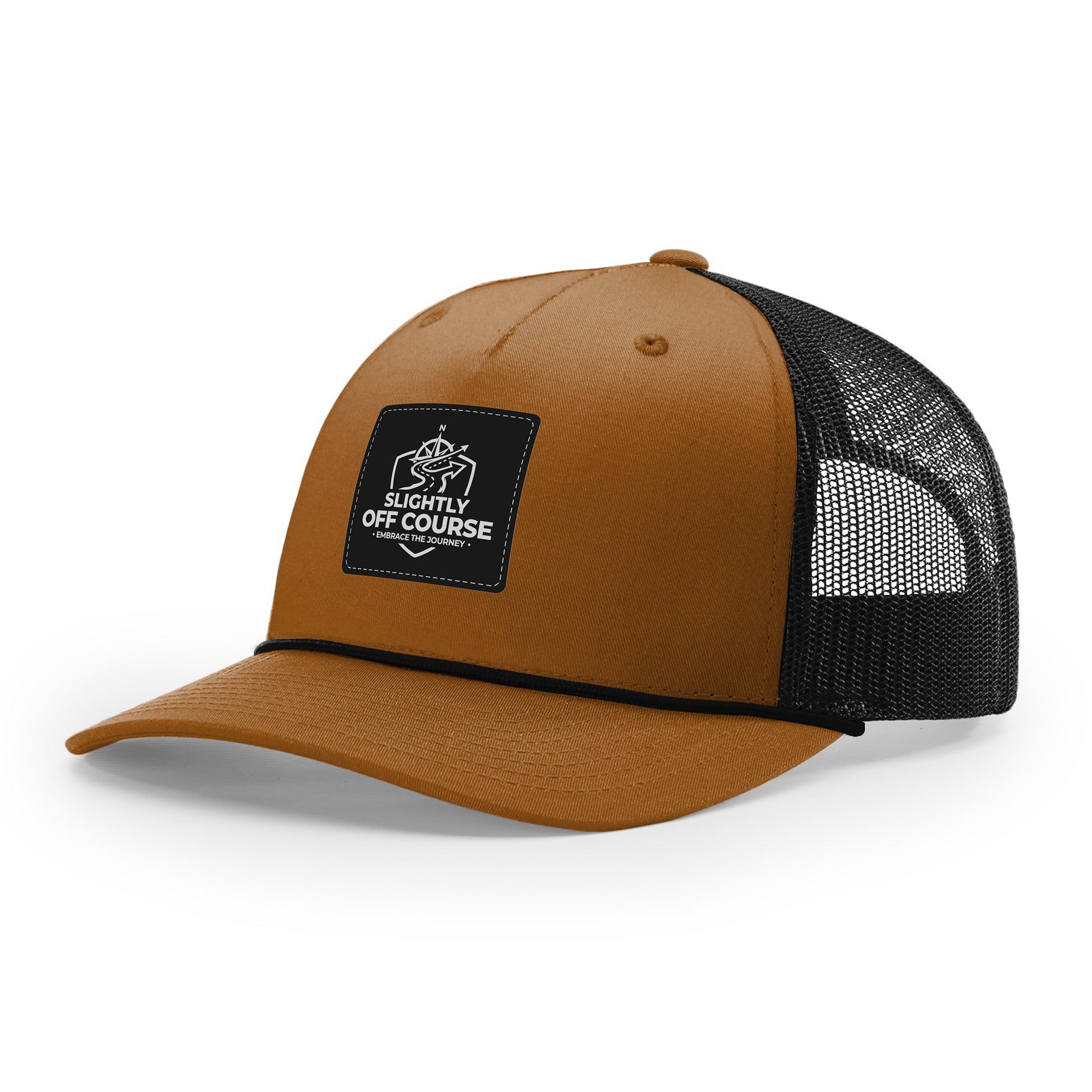 Slightly Off Course - Five-Panel Trucker w/Rope Cap