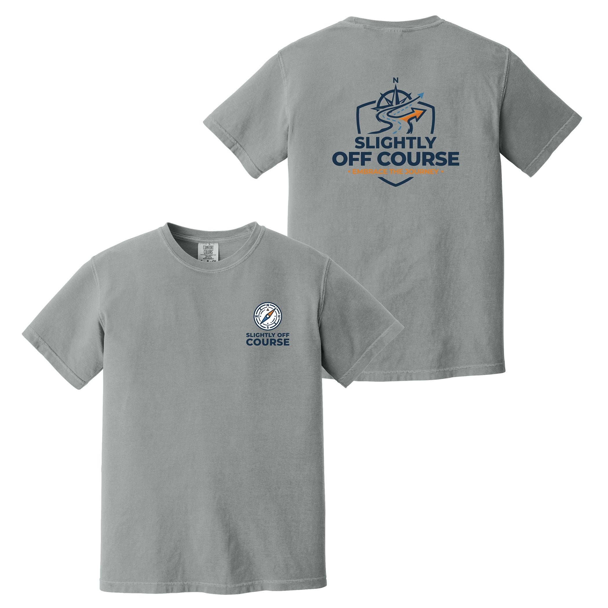 Slightly Off Course - Heavyweight Ring Spun Tee