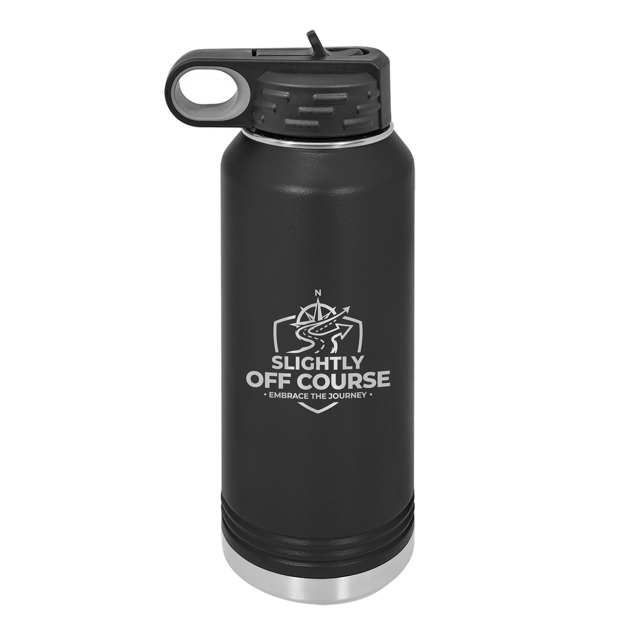 Slightly Off Course - 32 oz. Water Bottle