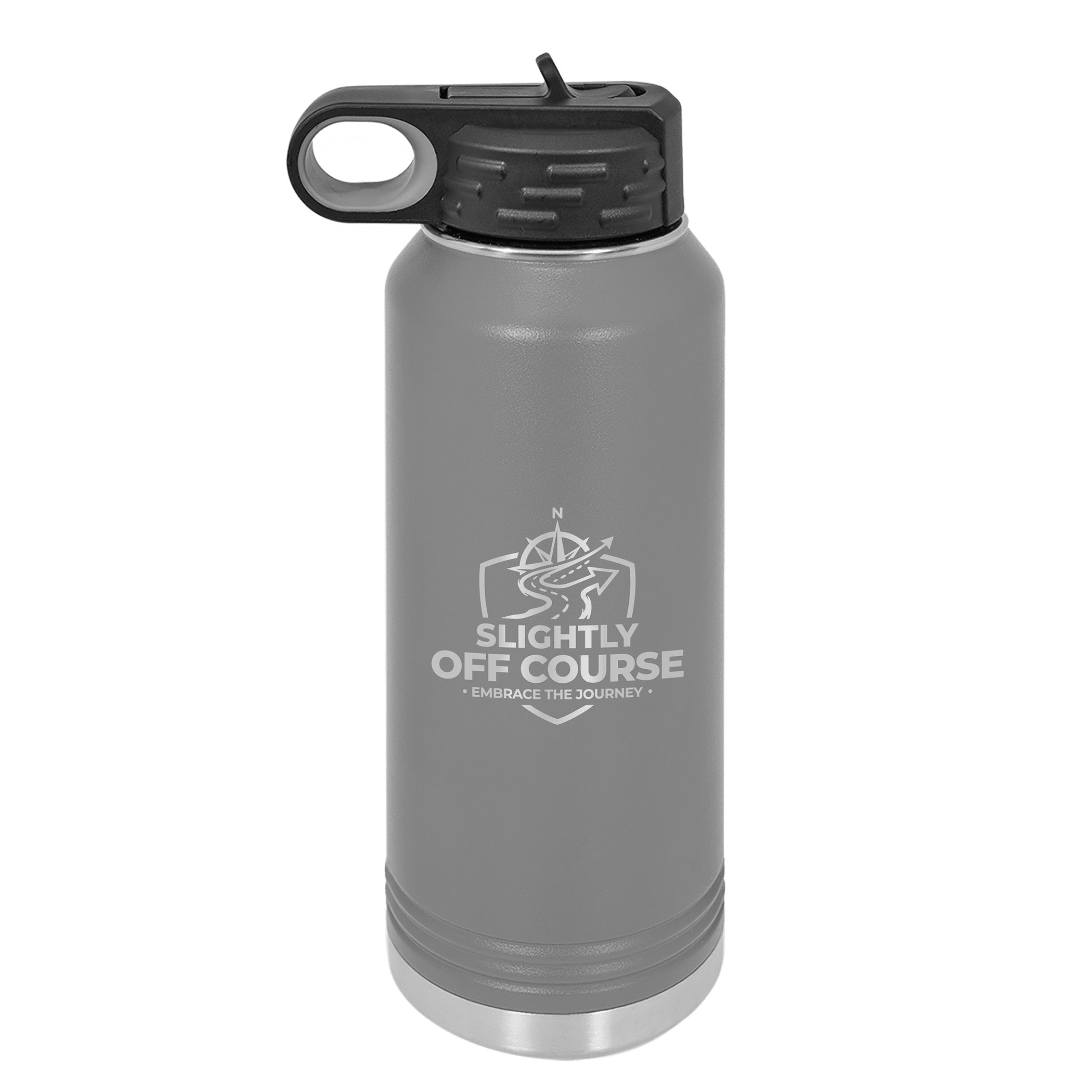 Slightly Off Course - 32 oz. Water Bottle