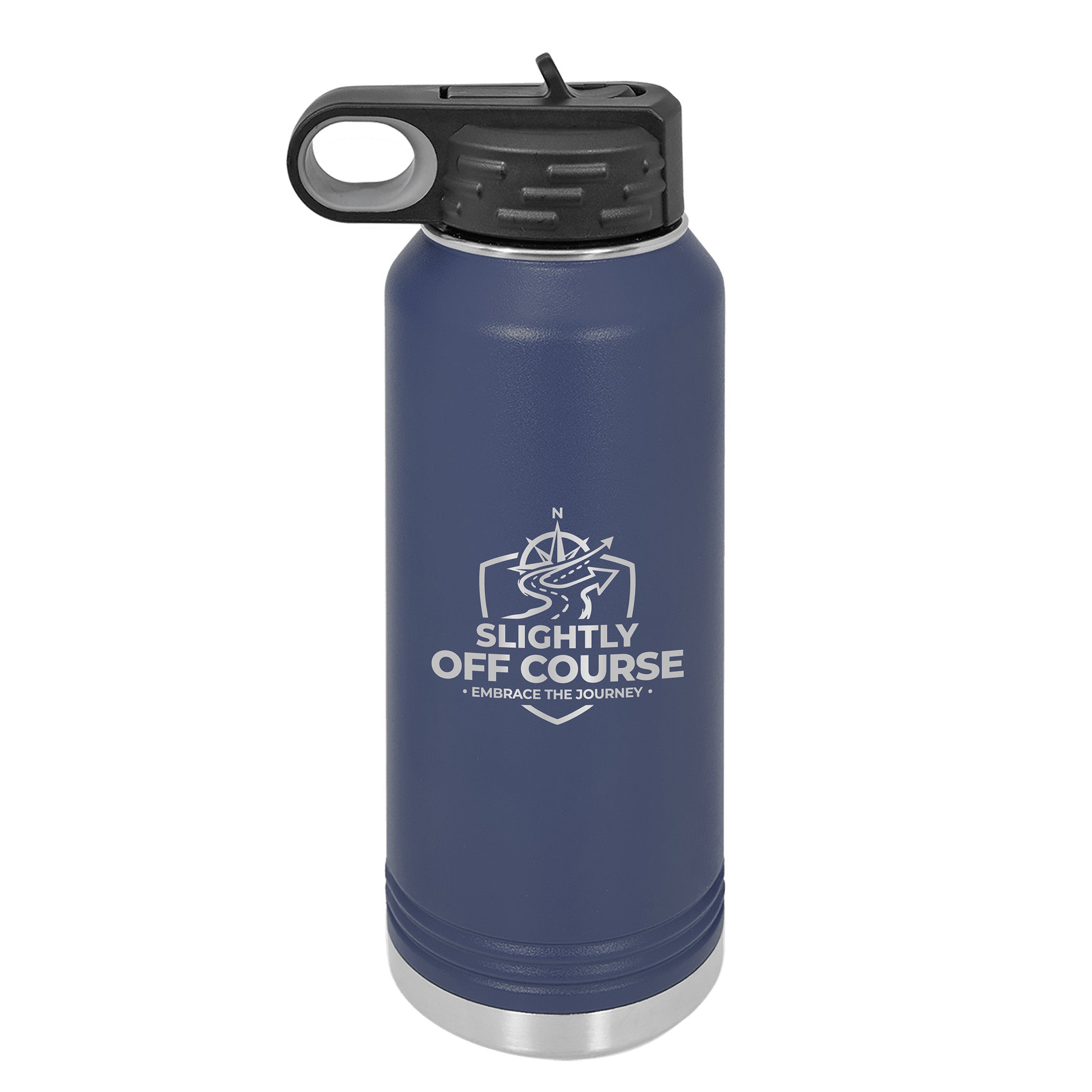 Slightly Off Course - 32 oz. Water Bottle