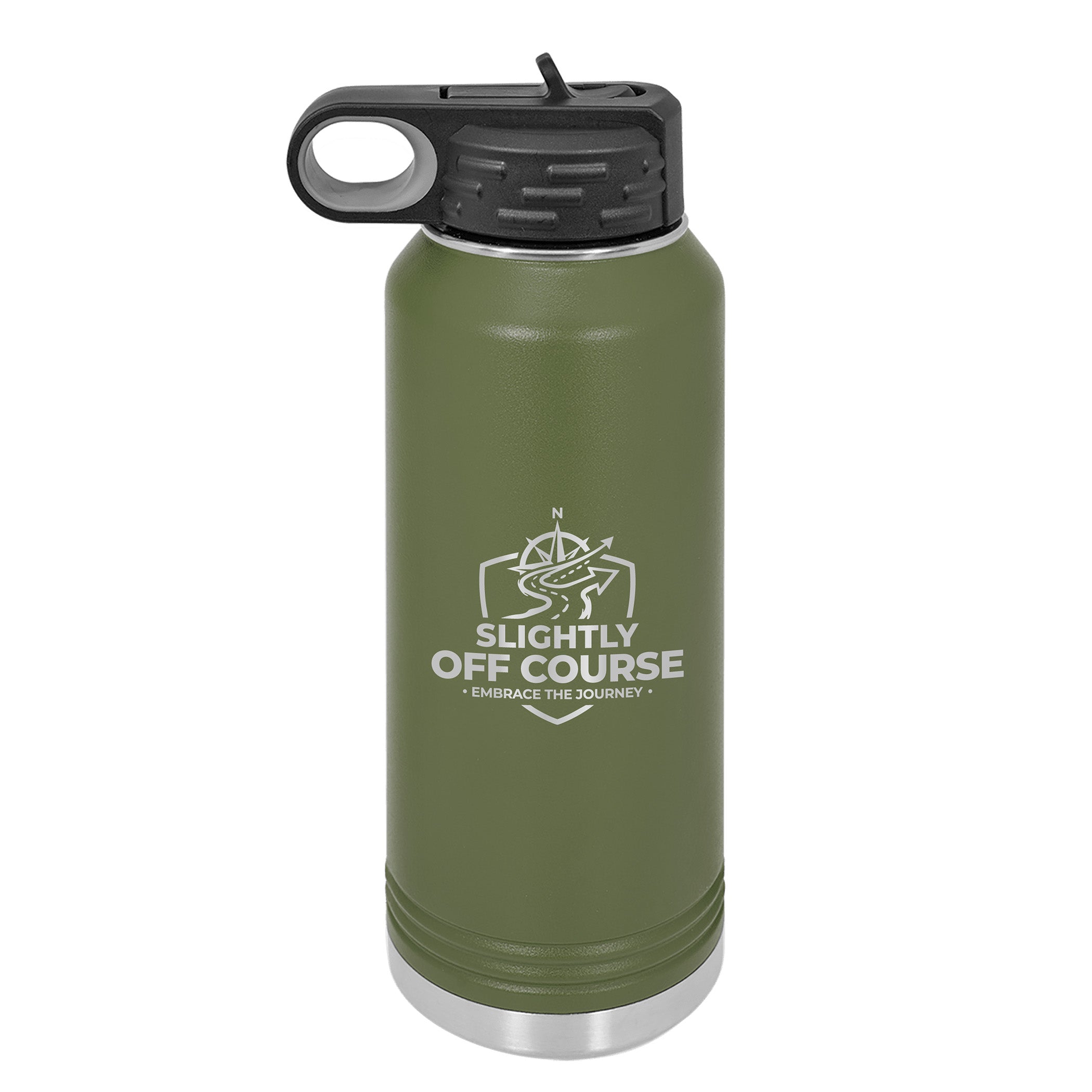 Slightly Off Course - 32 oz. Water Bottle